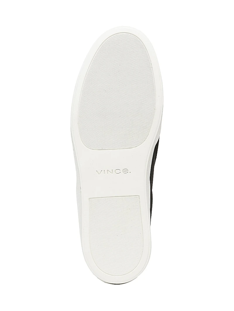 Warren Slip-On Platform Suede Sneakers