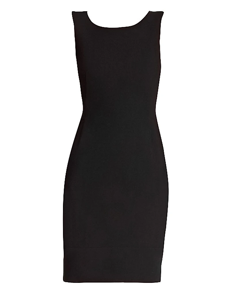 Double-Face Sheath Dress