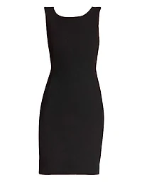 Double-Face Sheath Dress