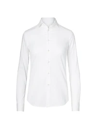 Iconic Style Charmain Stretch Sateen Shirt