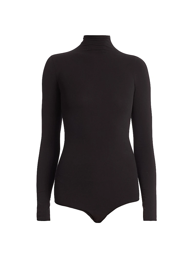 Ballet Mockneck Long-Sleeve Bodysuit