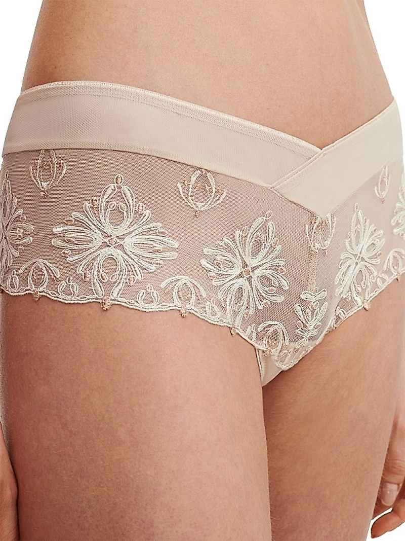 Champs Elysse Lace Embroidered Hipster