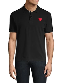 Heart Applique Polo