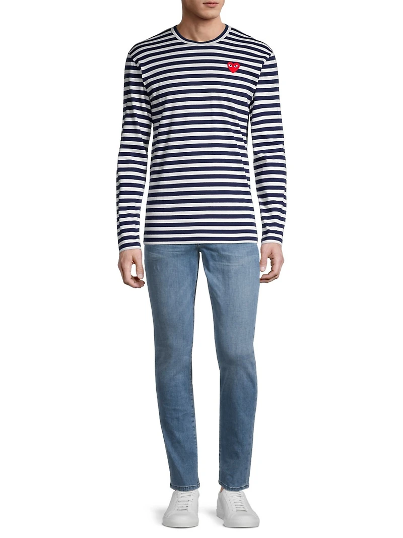 Long Sleeve Striped T-Shirt