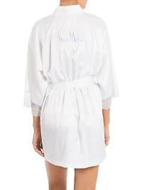 "Mrs" Bridal Wrap Robe