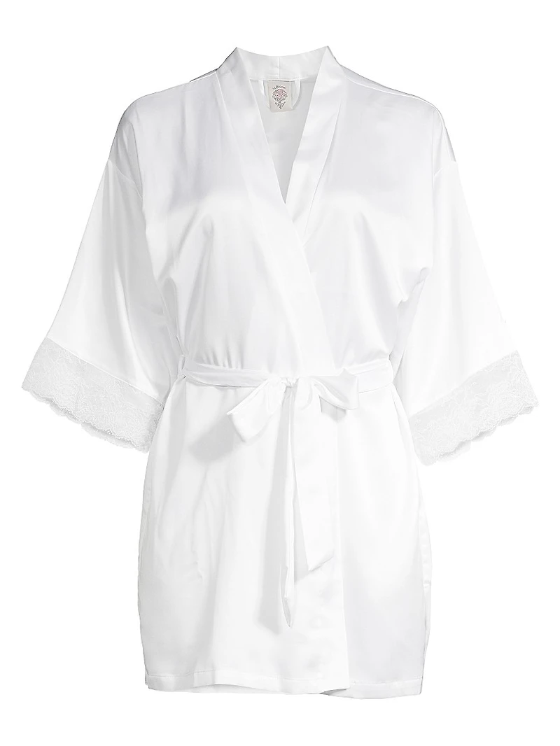 "Mrs" Bridal Wrap Robe