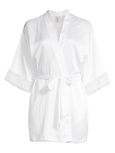 "Mrs" Bridal Wrap Robe