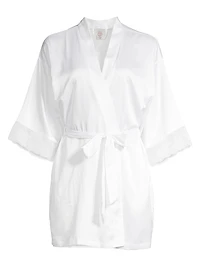 "Mrs" Bridal Wrap Robe