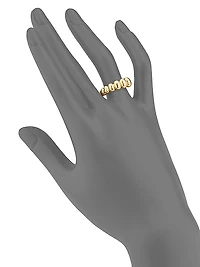 Spectrum 18K Yellow Gold Ring