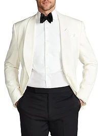 Aston Poplin Tuxedo Shirt