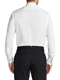Aston Poplin Tuxedo Shirt