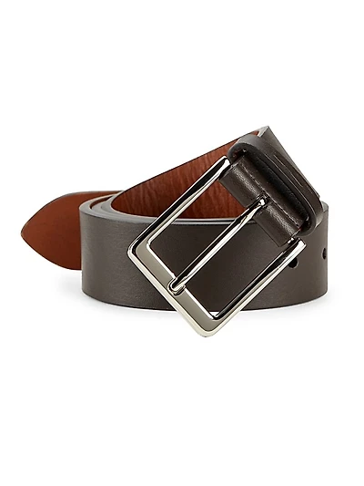 Lightning Leather Belt