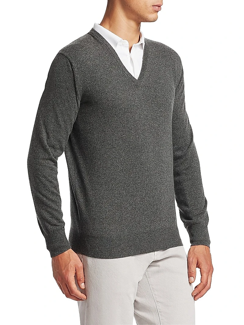 Scollo Cashmere V-Neck Sweater