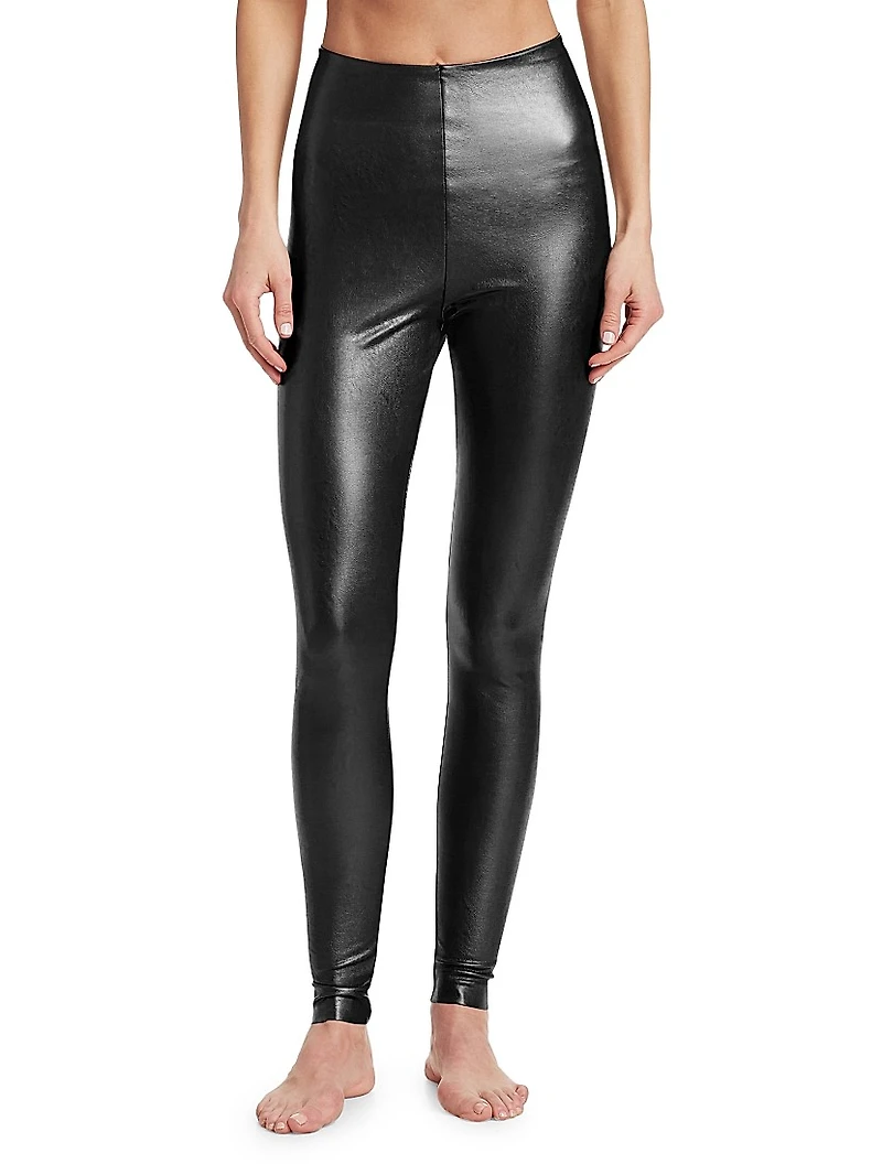 Faux Leather Leggings