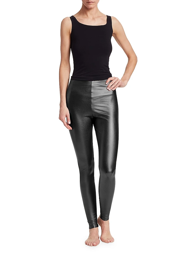 Faux Leather Leggings