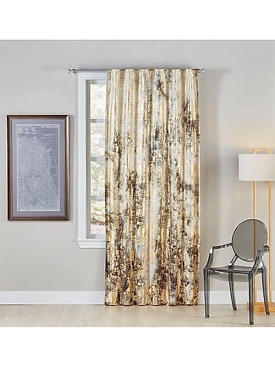 Dyed Foil Mesh Curtain