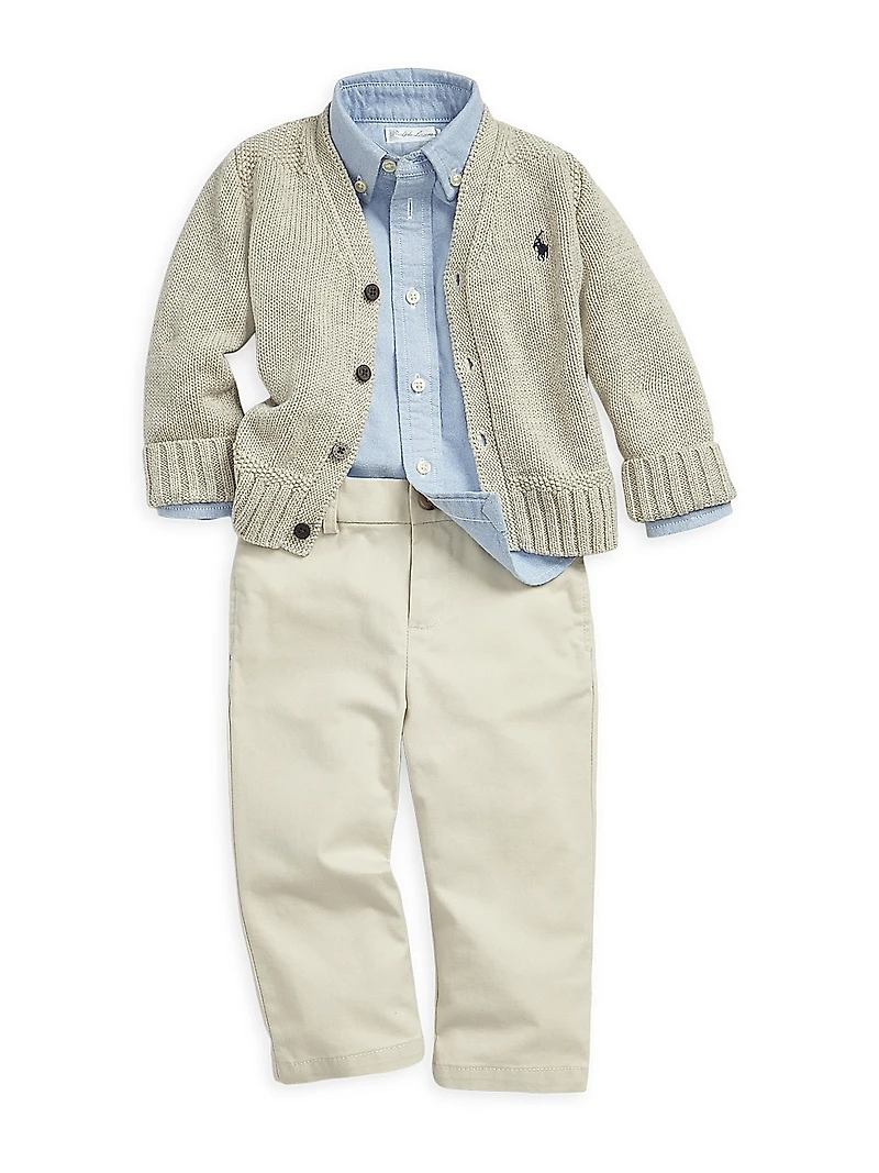 Baby Boy's Cotton Oxford Sportshirt