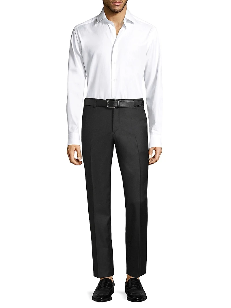 Gregory Basic Wool Trousers