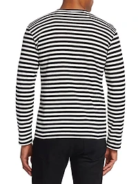 Mini Heart Long-Sleeve Cotton Tee