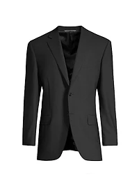 Classic Fit Wool Blazer