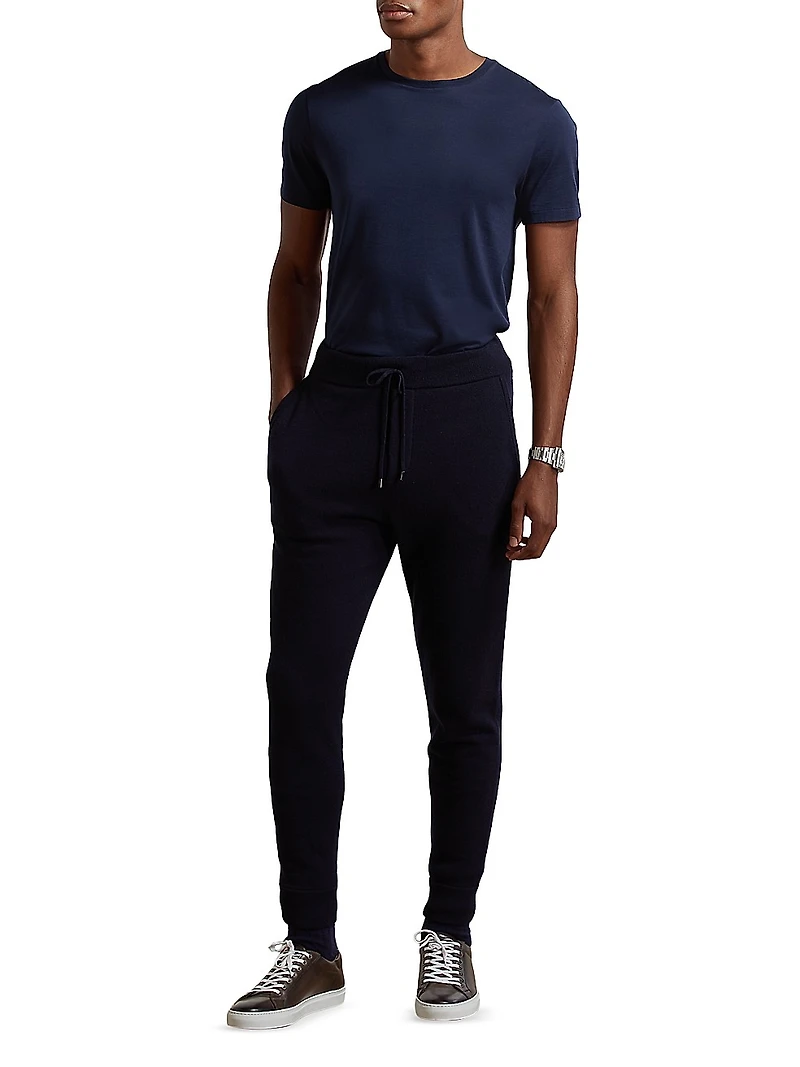 Short-Sleeve Crewneck Cotton Tee