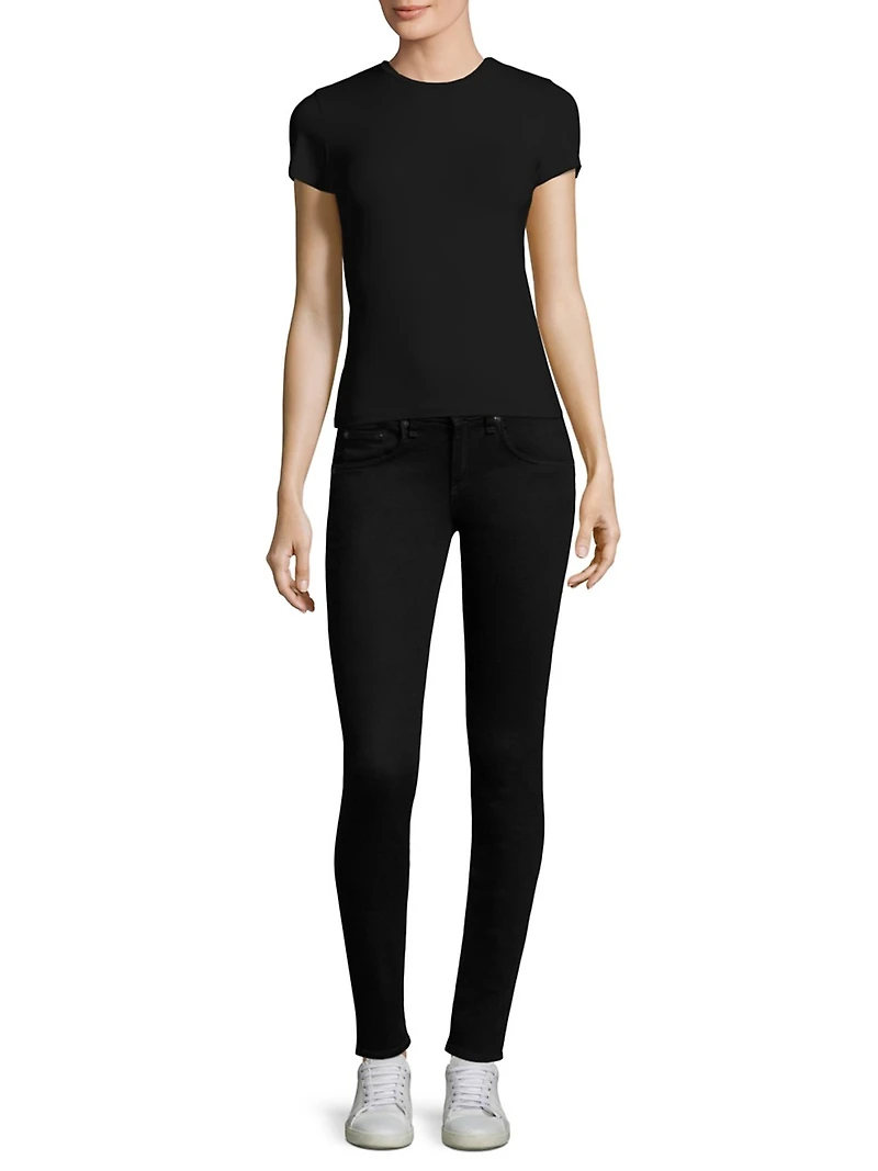 Stretch Cotton Tee