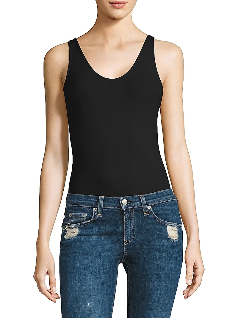 V-Neck Tank Bodysuit