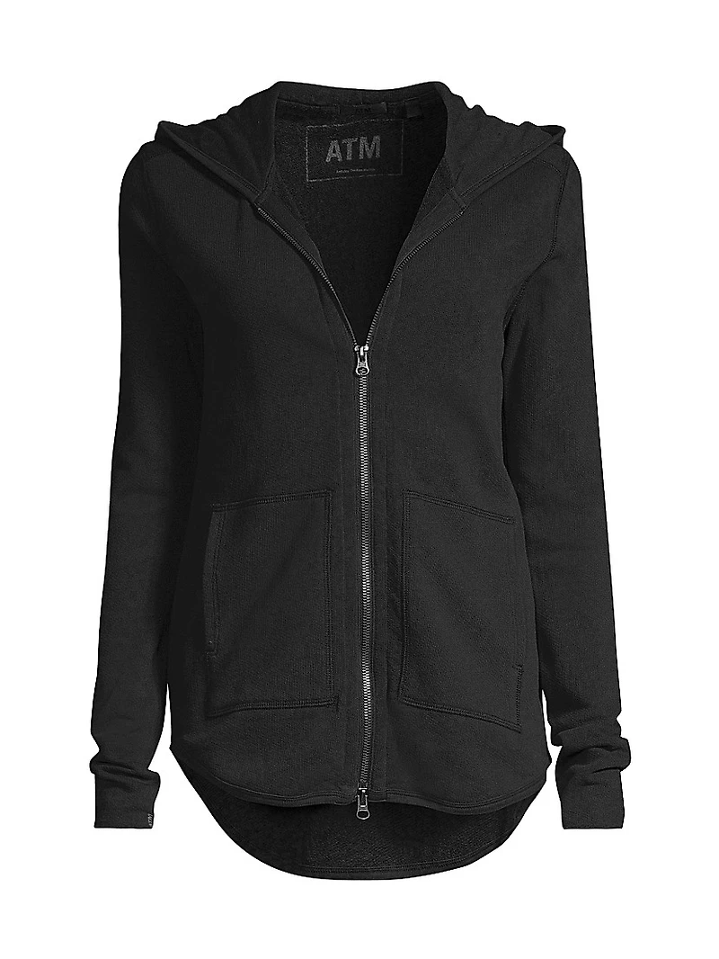 French Terry Zip Hoodie