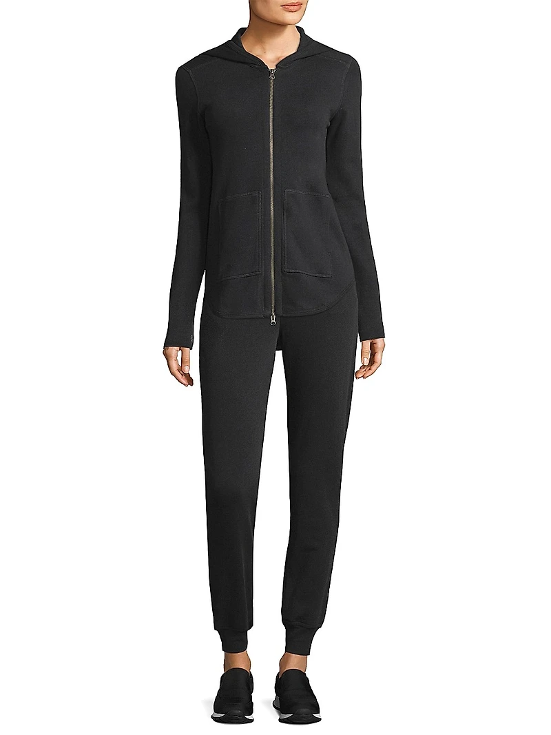 French Terry Zip Hoodie