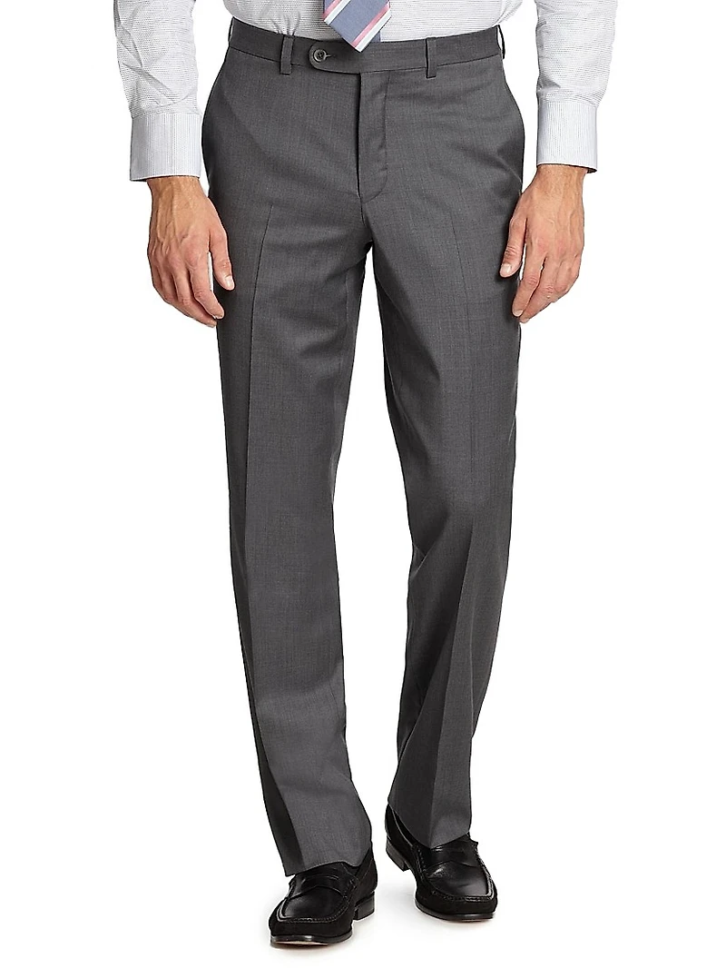 COLLECTION K-Body Wool Dress Pants
