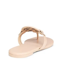 Miller Leather Thong Sandals