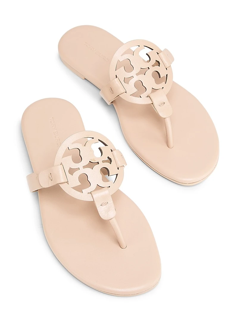 Miller Leather Thong Sandals