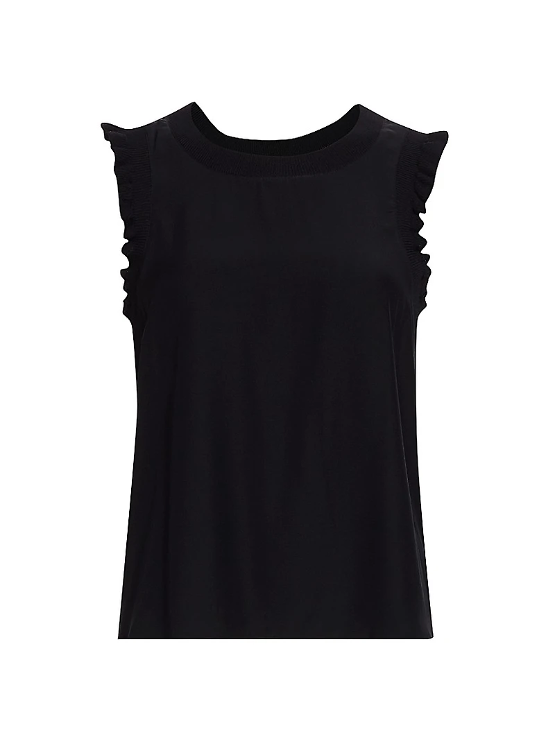 Tous Les Jours Lenore Silk Tank