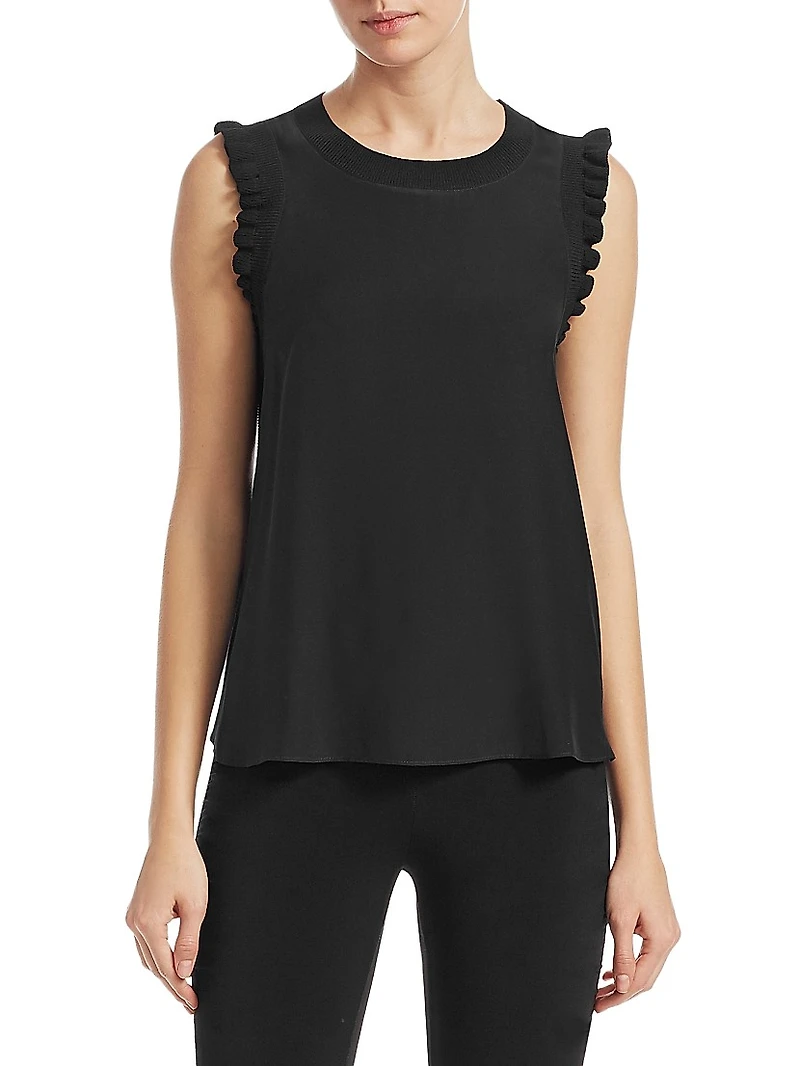 Tous Les Jours Lenore Silk Tank