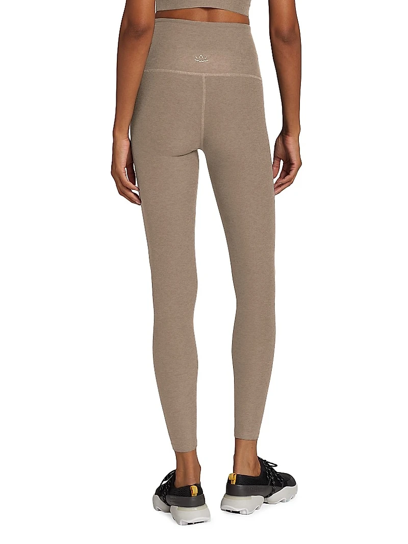 Spacedye Caught The Midi High-Waist Leggings