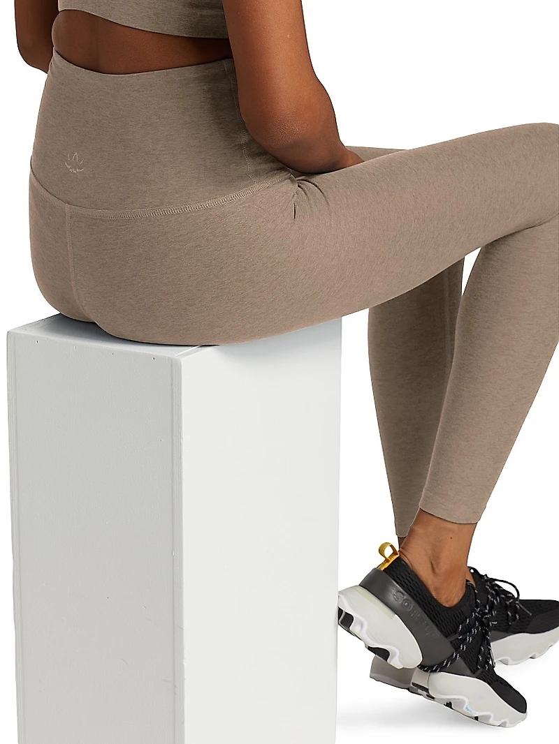 Spacedye Caught The Midi High-Waist Leggings