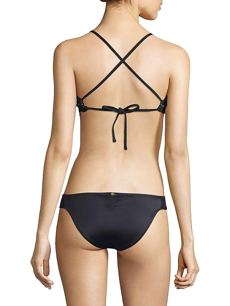 Scalloped Lace Bikini Top