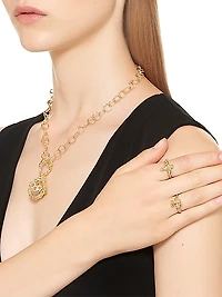 Florence86 Garden of Earthly Delights Diamond & 18K Yellow Gold Bee Ring