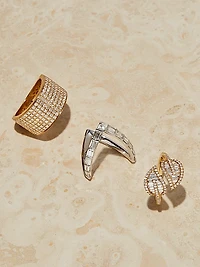 Diamond 18K Gold Marlow Band Ring