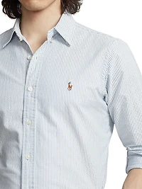 Striped Classic-Fit Oxford Shirt
