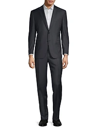 Wool Two-Button Suit