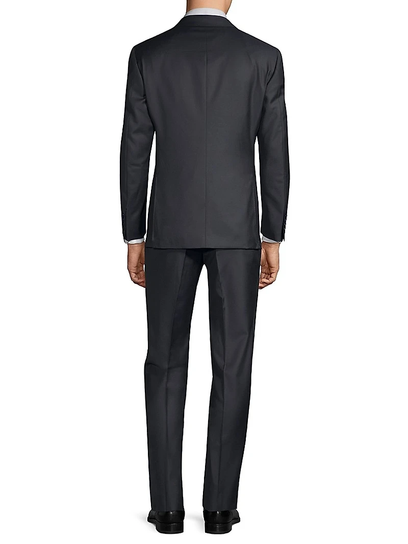 Wool Two-Button Suit