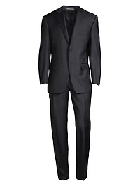 Wool Two-Button Suit