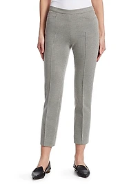 Franca Houndstooth Cropped Trousers