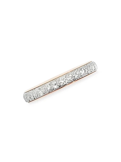 Iconica 18K Rose Gold & Diamond Ring