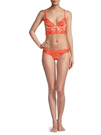Lily Lace Longline Underwire Bra