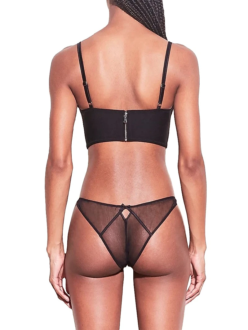 Lily Lace Longline Underwire Bra