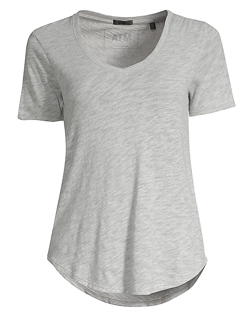 Curved-Hem Tee