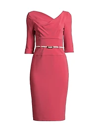Jackie O Loft Woven Sheath Dress