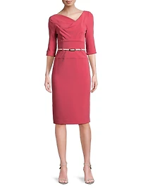 Jackie O Loft Woven Sheath Dress